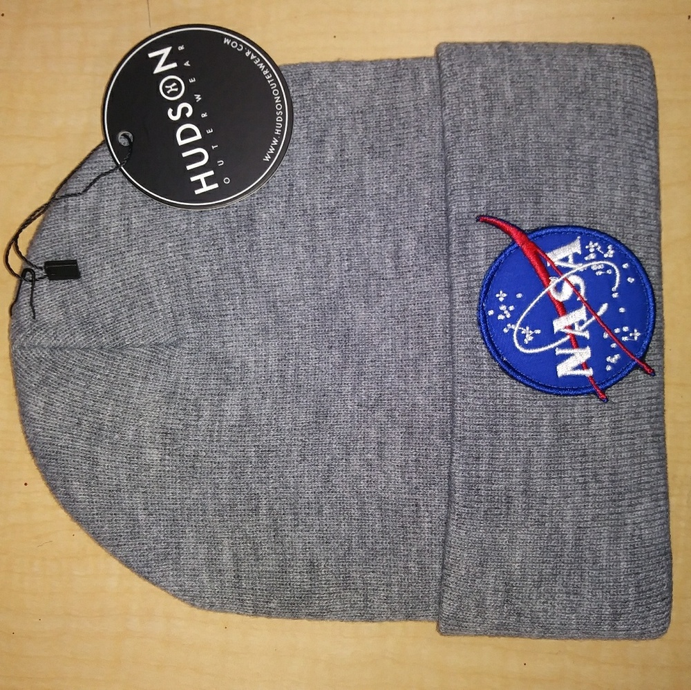 Offcial NASA grey beanie